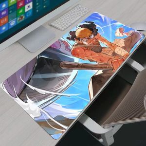 Bandai | Mouse Pad Large Gamer XXL Keyboard Desk Mouse Mat One Piece Trafalgar Law Carpet Rubber Tapis Souris Gaming Notbook Mousepad