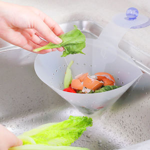 Makayo กรวยกรองเศษอาหาร ตะแกรงแยกเศษอาหาร ของเหลือ สปอตสินค้า