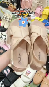 A-48 รองเท้ารัดส้นพื้นหนา ผู้หญิง รองเท้าแฟชั่น สวยๆ และสามารถรัดสีพื้นหนาได้