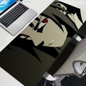 Bandai | Mouse Pad Large Keyboard N-narutoS Sasuke XXL Mousedesk Pad Non-slip Rubber Gaming Mousepad Laptop Mouse Carpet Game Table Mat