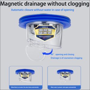 ABS magnetic floor drain core universal insect and odor-proof core bathroom sewer odor-proof and odor-proof floor drain
