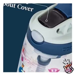 [Authentic] Contigo Aubrey Redesigned AUTOSPOUT (With Straw) Kids Water Bottle 14 oz. (414 ml) 20 oz (591 ml)