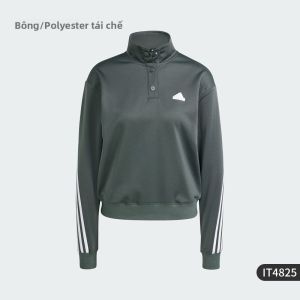 adidas | Áo Hoodie Cổ Đứng Phong Cách Casaul cho Nữ