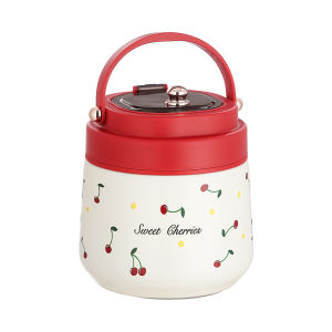 YOULUNMEI | Long-lasting Thermal Lunch Box Double Layer Soup Flask