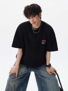 OULUDE | Heavy Printing Summer New Loose T-Shirt