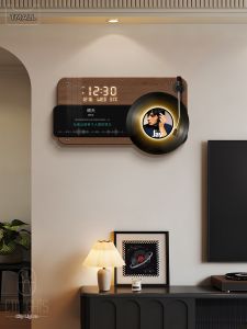 CTYLIGHTZ | Stylish Vintage Inspired Vinyl Record Clock New 2026 Edition