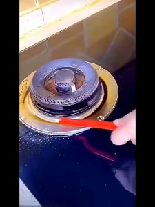Gas stove cleaning brush 3 sets stove cleaning brush faucet groove brush gap brush kitchen