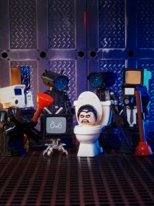 Titan Sound Man Toilet Man Surveillance Man TV Man Assembly Toy New Model Third Party Building Blocks Plastic Toys for Teens