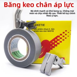 1 Tập Teflon Miếng Lót Chân Băng Keo Nhựa Nhiệt Độ Cao Tự Dính Cho Máy May