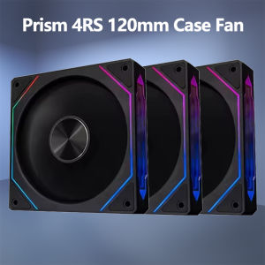 ICE Whale Prism 4RS Infinity Mirror Design ARGB 120mm Chassis Cooling Fan 5V 3PIN Lighting Sync 4PIN PWM PC Case Fan