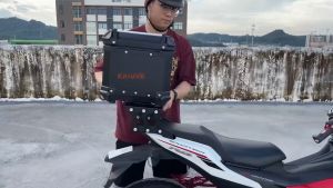 Foldable Adjustable Heavy Duty Top Rack Lipat Box 摩托车后备箱折叠尾架 Kotak Bracket Rear Luggage Pemegang Rak LC Y15 Y16 LC135 V1-V8