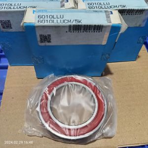 6010 2RS / 6010 LLU NTN Ball Bearing (Tutup karet 2 sisi)