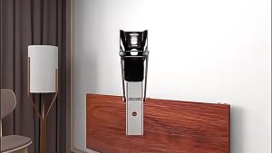 TOPINCN 2pack Triangle Folding Angle Bracket Heavy Bracket Adjustable Wall Mounted Desk Stand Bracket Furniture Hardware