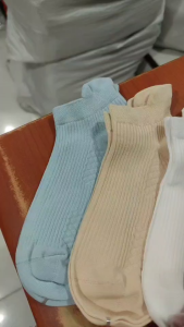 5026 kaos kaki pendek wanita semata kaki bahan katun lembut 95% warna pastel korean style - Women ankle socks premium lembut tanpa jahitan tulang nyaman