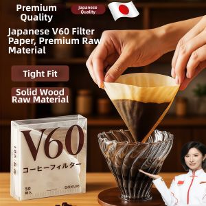 V60 Compatible Hand Drip Filter Paper Food Grade