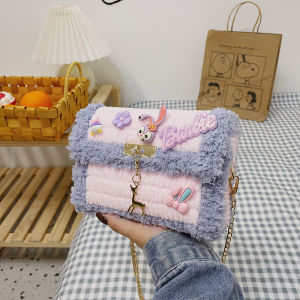 Handmade Knitting Crossbody Bag Materials Photo-Inclusive Birthday Gift for Girlfriend Casual Style Womens Bag PU Leather