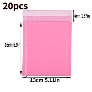 Bubble bag,waterproof transport mailbox,suitable for clothing,books,jewelry,small businesses,buffer mail bags,20 piece set