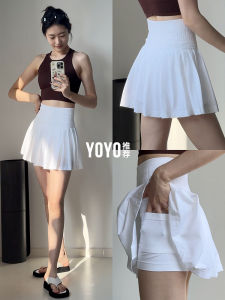 sui xin yu qie | Quick-Dry Pleated Sports Mini Skirt