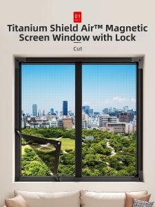 ZHIFAN | Magnetic Installation Invisible Mosquito Proof Window Screen Net
