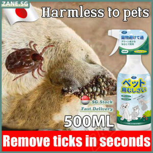 🍀SG stock🍀 Cat spray for flea and tick spray / Cat flea spray Flea tick spray / Dog flea and tick prevention / 跳蚤喷雾 500ml