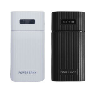 【New Arrival】2/3-Port Input DIY USB Power Bank Kit Box Case with LED Flashlight 18650/18700/20700/21700 Battery Charger Adapter Quick Charging for Cellphone Tablet