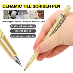 MaxPlus Ceramic Tile Scriber Pen Metal Scribe Tool for Metal Sheet/Glass/Ceramics