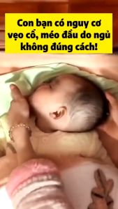 --.--- Gối Chặn Định Hình Đầu IQKAO Cho Bé – Gối Cotton Mềm Mại Lõi Vỏ Hạt Kiều Mạch Tư Thế Chuẩn Chống Bẹp Đầu BG05