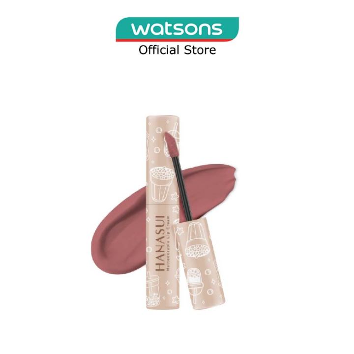 HANASUI Mattedorable Lip Cream (03 Salted Caramel), Long Lasting, Lightweight, Non Drying 4g