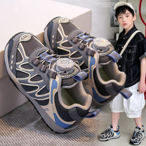 Autumn Trendy Breathable Mesh Sport Shoes for Boys
