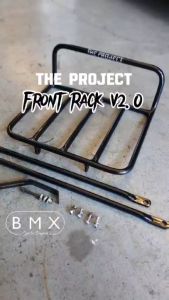 BMX Cycle Center The Project Brand Bicycle Front Rack V2 material aluminum max load capacity 10 kgs