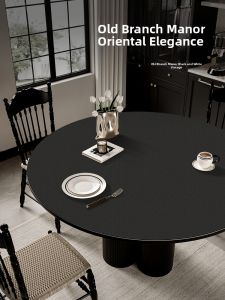 JIELEFAN | Waterproof and Heat-Resistant Circular Table Mat