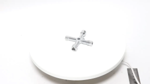 Electrical Cabinet Key 4 Way Sillcock Key 4 IN 1 Utilities Key Triangle/Square/Panel Cross Key for Faucet Gas Meter Valve Spigots Electrical Cabinet Plumbing Plumber Opening