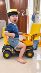 SG TOYS MPS 770 Mainan Truk Excavator Beko/ Mobil Dorong Ride On