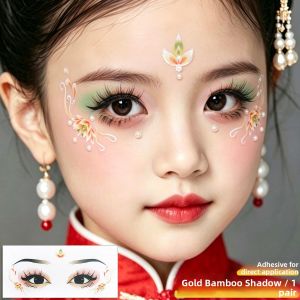 QIFUXING | Ancient Style Make-up Stickers for Forehead Eyes and Eyebrows