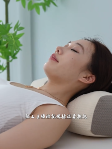 Buckwheat Cervical Support Pillow Home & Sleep Aid Cylindrical Neck Support & Elevated Pillow Infused With Mugwort 荞麦枕