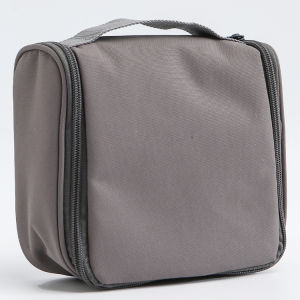 Portable Outdoor Travel Cosmetic Bag Japanese Style Foldable Wet And Dry Separation Storage Bag for Business Trips And Camping