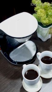 TELIXMART Coffee maker mesin pembuat kopi otomatis low watt 2 cangkir