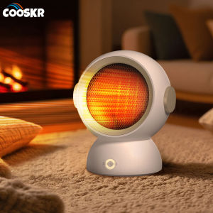 Mini Electric Heater Bathroom Fan Heater PTC Fast Heating Stove Heater Hot Air Blower Portable Space Heater for Home Bedroom