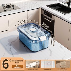 MEIZHUFU | Sealed Moisture-Proof Storage Container Rice Bin