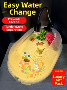 Sunsun | Turtle Breeding Tank With Climb and Basking Platform