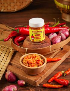SAMBEL DONG - Sambal Bawang Less Oil Botol 70 Gram Buat Cobain Isinya Penuh & Minyaknya Sedikit