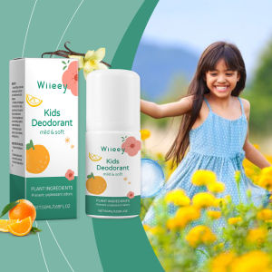 Wiieey 50ml Fresh Natural Deodorant For Kids Teens Aluminum Free Paraben Free Deodorant Burst Gentle And Non-Irritating Gifts