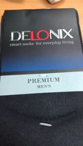 Kaos Kaki Kantor Delonix Socks P001 Multicolor – 3 Pairs