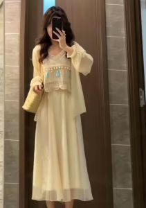 กระโปรงชีฟอง สไตล์เกาหลี มีซับด้านใน แต่งยางยืดรอบเอว ทรงสวยผ้าพริ้วทิ้งตัว สัมผัสบางเบา แมทซ์กับเสื้อผ้าได้ทุกชุด #6612