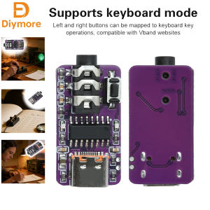 USB to CW Key Trainer CW Training Partner Morse Code Trainer Type C Interface Plug and Play Keyer Practice Device