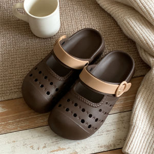 XIXITIAO | Slip-resistant Fashionable Two-way Mary Jane Clog Sandals