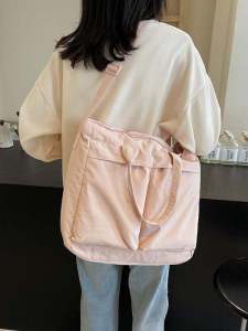 UJIA Multi-Pocket Tote Bag New Arrival Large Capacity Tote Shoulder Crossbody Commuter Bag Student Class Schoolbag Female