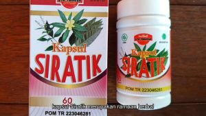 Kapsul Herbal SIRATIK Ath Thoifah 60 kapsul Obat Nyeri Sendi Asam Urat dan Rematik