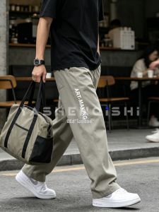 YASHENQISHI | Mens Light Breathable Sporty Loose-fit Trousers
