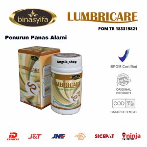 Binasyifa Herbal Obat Demam Penurun Panas Alami LUMBRICARE Menurunkan demam Mengobati tifus Mengatasi pusing kepala Mengobati nyeri kepala Mengatasi mual